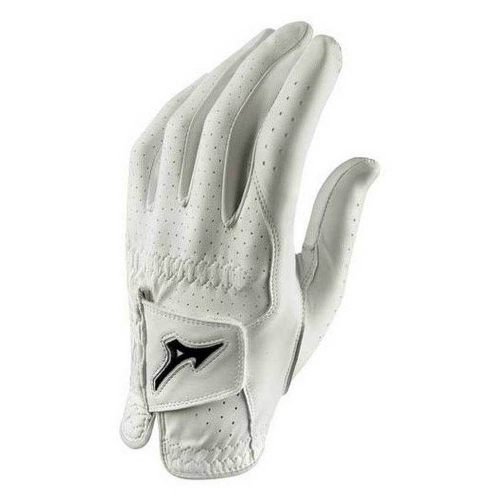 Guantes De Golf Mizuno Tour Hombre Blancas/Negras Outlet IBLF-16902